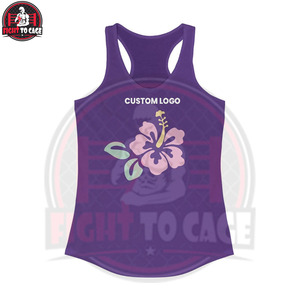 Débardeurs de fitness pour femmes faits à la main - Tissu tissé respirant, écologique, couleurs personnalisées, logo sur le devant, style décontracté - Product Image 4