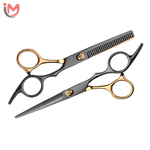 Home Hair Cutting Kit Salon Scissors Set with Shaving Razor and Comb Sharp Stainless Steel <b>Blade</b> Lightweight Steel Handle OEM - Product Image 3