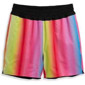 High Waist New Custom Printed Logo Breathable Aesthetic Summer Wear Digital Printing Women Beach Shorts - Product Image 2