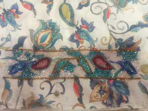 Luxury Hand beaded embroierd jalabiya - Product Image 5