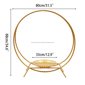 Soporte para Tartas de estilo Ins de 3 niveles personalizado, herramientas para tartas baratas de metal con acabado de esmalte decorativo de Azora Industries - Product Image 6