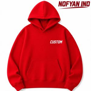 Fabricante de Sudaderas con Capucha de Algodón Grueso Personalizadas, OEM ODM, Venta al por Mayor, Precio de Fábrica, Etiqueta Privada - Product Image 1