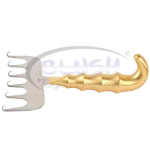 Yancoskie Abdominoplasty Retractor Prongs 6 Manual Stainless Steel Class III Plastic Surgery CE Certified By <b>Blush</b> Surgical - Product Image 5