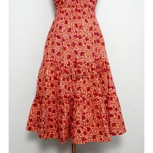 Beautiful Digital Printed Maxi Cotton Floral Plus-size Women O-Neck Loose Fit Sleeveless Eco-Friendly Breathable <b>Dress</b> - Product Image 2