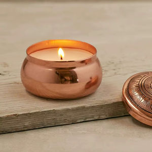 ตะเกียงโลหะสำหรับตกแต่งบ้านให้อบอุ่น สร้างบรรยากาศอบอุ่นด้วยแสงเทียน - Product Image 1