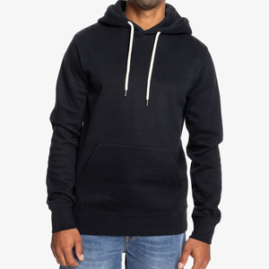 Sweat à capuche personnalisé brodé pour homme, en molleton épais et chaud, style streetwear décontracté, idéal pour la gym et l'entraînement hivernal, avec poche - Product Image 1