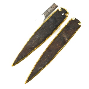 Puntas de Flecha de Ágata Talladas al Estilo de Escultura, Piedras Preciosas Indias al por Mayor, Decoración para el Hogar Estilo Amor, de la India - Product Image 3