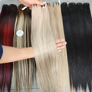 Extensiones de Cabello Virgen Vietnamita 100% Natural, Color Rubio Premium, Liso Extremo, Longitudes de 8 a 40 Pulgadas - Product Image 3