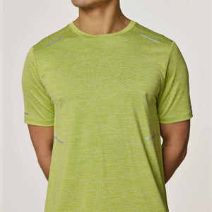 Ensemble T-shirt col rond raglan noir et gris pour homme, séchage rapide, tricoté, short sportif d'été, couleur unie, 100 % coton, écologique - Product Image 2