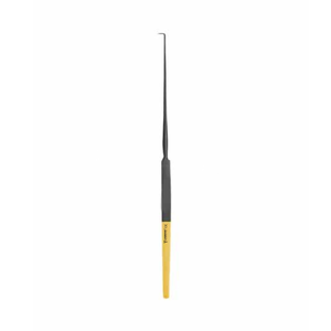 TOP Quality Nerve Hook 19cm Large Probe Tip, 90 Angled Black/Gold ENT Dental & Plastic Surgery German Steel Surgical <b>Instruments</b> - Product Image 1