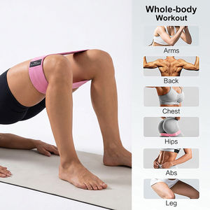 Lot de bandes de résistance en boucle, 3 tailles, antidérapantes, en latex naturel écologique, pour entraînement des fessiers, des jambes et rééducation - Product Image 6