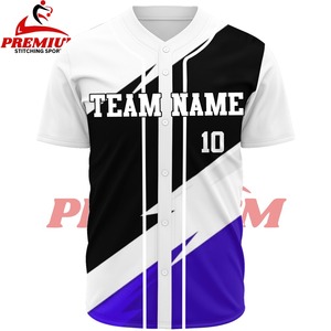 Camiseta de Béisbol Sublimada Personalizada, Corta, Ligera, de Tela Suave, Ajuste Cómodo, Transpirable, de Alta Calidad - Product Image 5