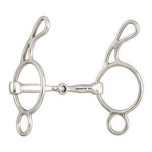 Horse Bits Snaffle Stainless Steel Mouth Ring Bit Green Orange Beads <b>Equestrian</b> Riding Equipment - Product Image 6