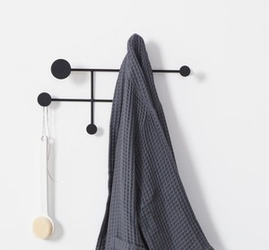 Perchero de Pared Metálico Moderno con Múltiples Ganchos, Organizador Decorativo para Entrada, Baño, Dormitorio, Perchero Colgante, Ahorro de Espacio - Product Image 2