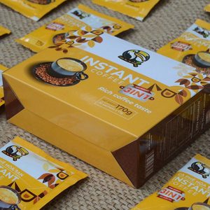 Café 100% al por Mayor, Mezcla de Café 3 en 1, Café Instantáneo en Sobres de 17g, 10 Sobres, Crema sin Lácteos, Listo para Beber, OEM/ODM - Product Image 3
