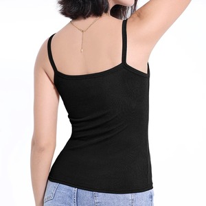 Débardeur à Bretelles Coréen d'Été pour Femmes, Couleur Unie, Style Basique Polyvalent, Sexy, Coupe Slim et Fine, pour Adolescentes - Product Image 3