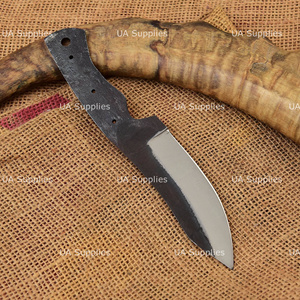 Hojas de Cuchillo Bushcraft de Acero de Alto Carbono Hechas a Mano con Borde Recto para Fabricación OEM y Personalización DIY - Product Image 4