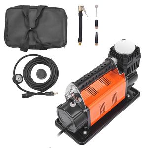 Compressore d'Aria Portatile 12V per Pneumatici, 7.06CFM, Pressione Massima 150PSI, per Fuoristrada, SUV, Camper, Camion, con Adattatori Inclusi - Product Image 1