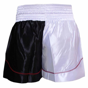 Solid <b>Elastic</b> Waist MMA Shorts Muay Thai Printed Design Waterproof Breathable Custom Manufacturer - Product Image 3