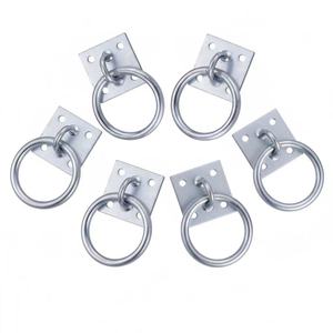 Factory Direct HANLIX Marine <b>Hardware</b> Accessories Zinc Plated Steel Rope Hook 1-7/8"x1-7/8" Hanging - Product Image 1