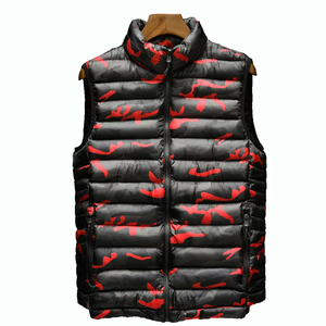 เสื้อกั๊กขนเป็ดสำหรับผู้ชาย ฤดูหนาว ปักโลโก้ได้ แจ็คเก็ตพัฟเฟอร์น้ำหนักเบา อุ่นสบาย เหมาะสำหรับกิจกรรมกลางแจ้ง ใส่ทำงาน เล่นกีฬา และเดินทาง - Product Image 1