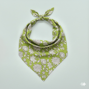 Foulard carré en coton d'inspiration désertique avec motif décoratif, textile de mode pour femme, séchage rapide, respirant, décontracté, vente en gros - Product Image 1