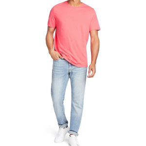 Camiseta de hombre OEM de bambú y cáñamo de 220 g/m², manga corta, cuello redondo, personalizable, de algodón orgánico. - Product Image 2