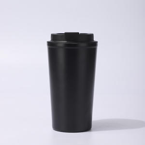 Gourde isotherme de voyage premium 500 ml, double paroi, en acier inoxydable de qualité alimentaire, pour café - Product Image 4