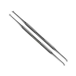 Curettes chirurgicales dentaires en acier inoxydable réutilisables pour le nettoyage des kystes et le remplissage des dents Shuja Surgico - Product Image 1