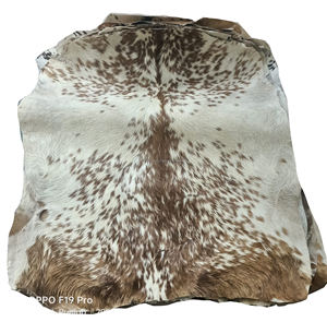 Cabeza de piel de cabra de vitela natural Animal completo con uso de cabello para Djembes Tambor Africano Shaman Drums Bodhrans - Product Image 5