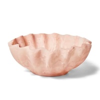 Bol décoratif en résine à prix de gros, modèle Vénus, pour fruits, avec motif tourbillon unique, ustensile de cuisine, ensemble cadeau de Noël