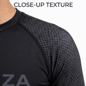 Custom Logo Unisex Rash Guard Swim Shirt 100% Cotton Quick Dry UPF 50+ <b>Compression</b> Breathable Eco-Friendly for BJJ MMA Grappling - Product Image 6