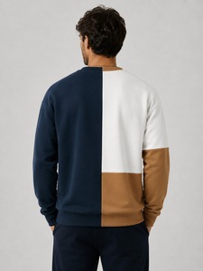 เสื้อสเวตเชิ้ตผู้ชาย ผลิตจากวัสดุพรีเมียม ให้สัมผัสนุ่ม ระบายอากาศได้ดี และมีประสิทธิภาพยาวนาน คุณภาพสูง - Product Image 5