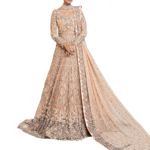 Vestido de Novia Pakistaní Lehenga Choli de Terciopelo Bordado para Fiesta, Venta al por Mayor, Lujo, Superventas, Nueva Llegada 2026, Moda - Product Image 1
