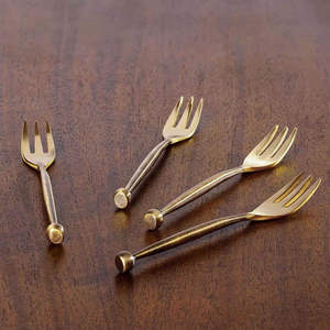 Ensemble de couverts en acier inoxydable avec manche martelé, couteau, cuillère et fourchette, pour événements de mariage - Product Image 5
