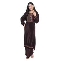 Salwar Kameez Churidar pyjama femmes indien ethnique dames robe de soirée Punjabi couture pelouse costume costumes brodés