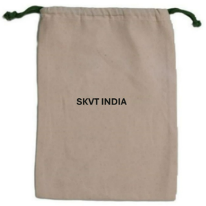 Customized Size Biodegradable Cotton Canvas Drawstring Bags Portable Travel Jewelry Storage Double Drawstring for Rich <b>Packaging</b> - Product Image 5