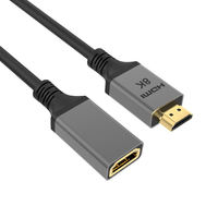 Câble d'extension ultra haute vitesse 8K 48 Gbit/s avec EARC VRR ALLM pour PC, TV, ordinateur - OEM personnalisé Vietnam, connecteurs 2.1 mâle/femelle