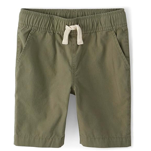Mens Denim Shorts Soft Stretch Cotton Casual Mid Rise Knee-Length <b>Elastic</b> <b>Waist</b> Summer Bottoms for Daily Fashion Weekend Wear - Product Image 1