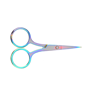 Herramientas de Cuidado de Belleza, Peine y Tijeras para Cejas, Tijeras de Acero Inoxidable para el Cuidado de las Cejas, Instrumentos Quirúrgicos de Belleza - Product Image 1