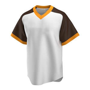 เสื้อเบสบอลแขนสั้นประสิทธิภาพสูง ระบายอากาศได้ดี ผลิตจากโพลีเอสเตอร์ 100% คุณภาพพรีเมียม ปรับแต่งได้ - Product Image 1