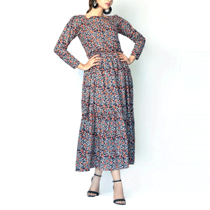 Vestido Estampado para Mujer, Hermoso Diseño Estampado, Vestido Informal para Dama, Elegante, Cómodo, Holgado, para Uso Diario en Verano - Product Image 6