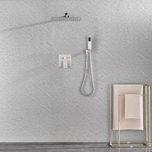 Sistema Doccia a Pioggia da Parete da 12 Pollici, Accessorio Essenziale per Cabina Doccia - Product Image 4