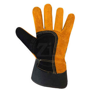 Guantes de Trabajo de Cuero Antideslizantes de Alta Visibilidad, Impermeables, de Secado Rápido, Personalizables OEM - Product Image 3