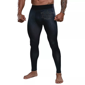 <b>Men's</b> Activewear Leggings <b>Compression</b> Base Layer Running Gym Workout Fitness Training Performance Stretch Pants - Product Image 1