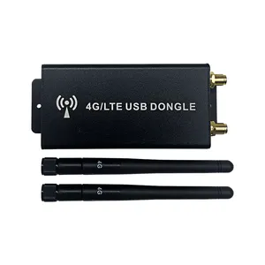 EXVIST 4G LTE Dongle Works with IoT/M2M-optimized LTE Cat 4 Module Industrial Mini PCIe to USB(Type-C) Adapter SIM Card Slot