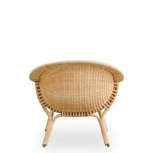 Fauteuil lounge en rotin tressé à la main, moderne, à siège bas, avec coussin, pour salon et hôtel, en provenance du Vietnam. - Product Image 3