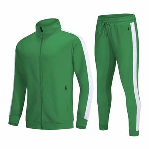 Classic Tracksuit for Unisex Casual Street Style Outerwear with Comfortable Modern Fit Plus Size & Breathable - Product Image 2