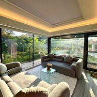 Maison modulaire préfabriquée portable de luxe fabriquée en Chine Maison mobile étanche pour villa ou bureau à vendre