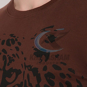 Camisetas de Manga Corta para Hombre, Ecológicas, Transpirables, de Poliéster/Algodón, Corte Holgado, Diseño Moderno, al Mejor Precio y con MOQ Bajo - Product Image 5